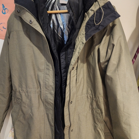 Womens columbia 3 in 1 jacket coat - Picture 7 of 7